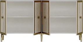 Pega 150 - White, Travertine, Gold