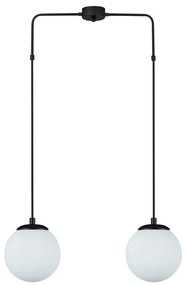 Efe fekete függőlámpa, magasság 100 cm - Squid Lighting