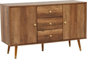 Sötét natúr színű komód 114x70x39 cm Frida – Premier Housewares
