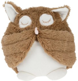 Sleepy owl ajtóütköző barna, 15 x 20 cm