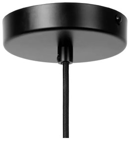 Lucide 45408/18/62 - Csillár zsinóron ILONA 1xE27/40W/230V átm. 18 cm fekete/bézs