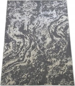 Szőnyeg 200x290 Modern Nappaliba Szürke Kétszintes