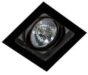 Azzardo Sisto beépíthető lámpa, fekete, GU10, 1x50W, AZ-2810