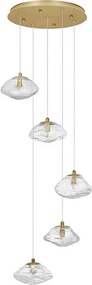 NOVA LUCE 9006049 KING Ernyős Függesztett LámpaG9 IP20