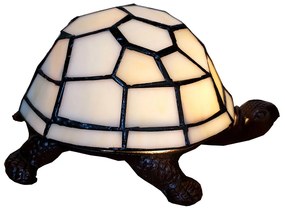 Tiffany asztali lámpa Teknős alakú