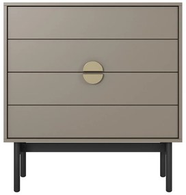 Komód Stellia S4  (cappuccino + fekete). 1099086