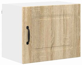 Fali konyhaszekrény 2 pcs Sonoma tölgy 50 x 31 x 40 cm Faanyag