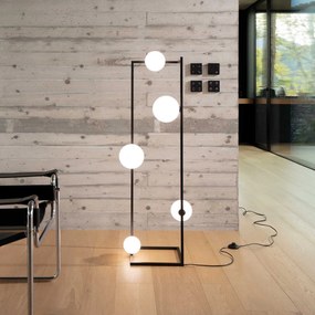 Állólámpa Fekete IDEAL LUX 284309
