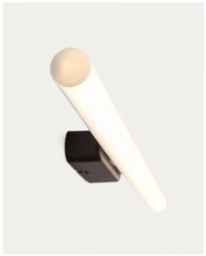 Fekete-fehér LED fali lámpa Valquiria – Kave Home