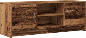 vidaXL antik fa színű szerelt fa TV-szekrény 102 x 30 x 37,5 cm