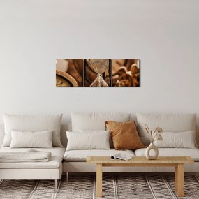 Kép - homokóra (órával) (90x30 cm)