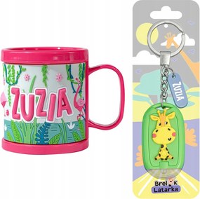 Gyereknapi Ajándék Műanyag Bögre Gyerekeknek Név Zuzia Kulcstartó 3D