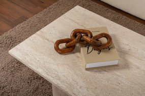 Dohányzóasztal Sabin - Travertine