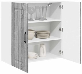 Fali konyhaszekrény Szürke Sonoma 80 x 31 x 80 cm Faanyag