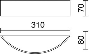 Novolux DENEB 695A-L0112A-32 Fali lámpa 1x12W/LED 1200LM IP20