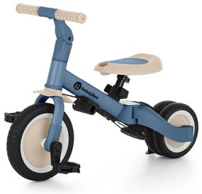 PETITE&amp;MARS - Gyermek tricikli 5in1 TURBO Ocean Blue