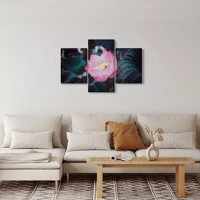 Rózsaszín virág képe (90x60 cm)