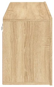 sonoma tölgy színű fali TV-szekrény 100 x 30 x 41 cm