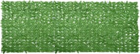 vidaXL zöld leveles erkélyparaván 400 x 150 cm