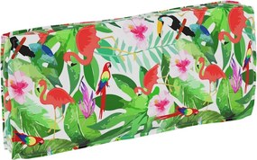 vidaXL Párna Virágos Sokszínű 120 x 50 x 12 cm Oxford Szövet