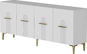 Ida 180 - White, Gold
