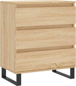 vidaXL sonoma tölgy színű szerelt fa tálalóasztal 60 x 35 x 70 cm