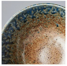 Earth &amp; Sky kék-barna kerámia tál, ø 20 cm - MIJ