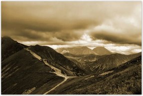 Poszterek 120x80 Tátra Lengyel hegyek Kilátás
