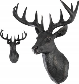 Fali Dekoráció Loft Trófea Szarvas Fej Agancs Dekoráció Felakasztható
