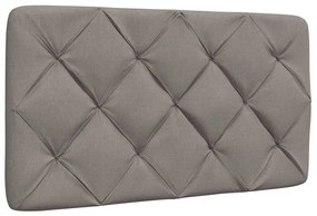 tópszínű szövet fejtámla párna 80 cm