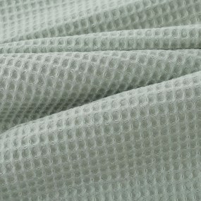 Goldea hímzett waffle konyharuha - kamilla zsálya alapon 50 x 70 cm