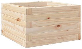 vidaXL tömör fenyő kerti virágláda 40x40x23 cm