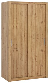 Ruhásszekrény tolóajtókkal Klary SZ120 KE04 (fehér)  . 1105733