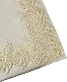 Abrosz Karácsonyi Gipszkarton 150x260 Fehér Ekrü Ovális