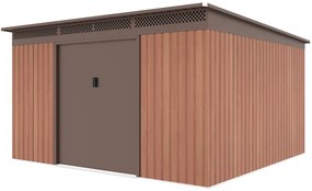 G21 GRAH 1132 kerti tároló - 340 x 333 cm, barna