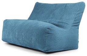 Kék kordbársony babzsákfotel Sofa Seat Lounge – SLOWDOWN