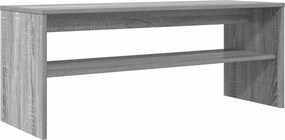 vidaXL TV szekrény Szürke Sonoma 100 x 35 x 40 cm Faanyag