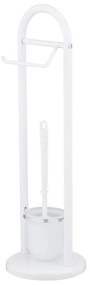 WENKO 17092100 - WC-kefe SIENA 19x63 cm fehér/szatén