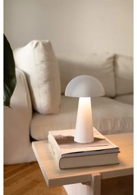 Markslöjd 108656 - LED Dimmelhető újratölthető lámpa FUNGI LED/1,5W/5V IP44 fehér