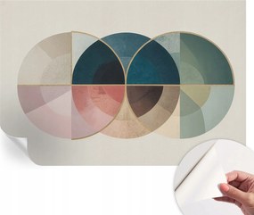 ĂntapadĂłs tapĂ©ta Fali furnĂ©r 3D hatĂĄs Geometrikus elegancia 104x70