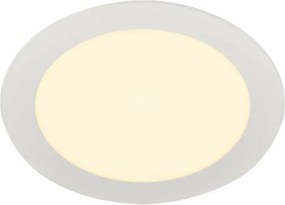 Slv Big White Senser 18 BeltĂ©ri, kerek, sĂŒllyesztett Led mennyezeti lĂĄmpa, fehĂ©r