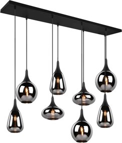 TRIO 317000832 LUMINA Többágú Függesztett Lámpa Fekete E14 IP20