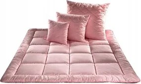 Bársony paplan 180x200 Antiallergén rózsaszín lengyel