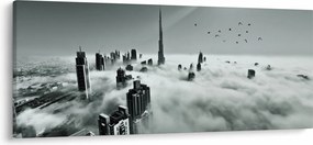 Kép - Felhőkarcolók Dubaiban (120x50 cm)