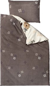 Kétoldalas ágynemű DUO SENSE CARMELIA mintás + párnahuzat 40x50 cm INGYEN Ágyneműhuzat mérete: 70 x 90 cm | 140 x 200 cm