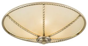 Orion - MAURO mennyezeti lámpa 3xE27/60W/230V, Ø 42 cm, bronz