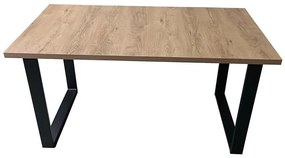 COLIN kihúzható étkezőasztal, tölgy