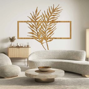 Fa kép minimalista levelekkel keretben - FERNS
