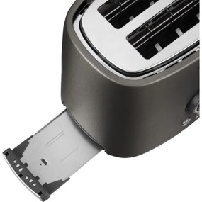 Sencor - 2 szeletes kenyérpirító 1000 W/230 V antracit