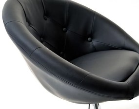 Fotel Lush 4 (fekete + króm). 1110245